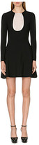 Thumbnail for your product : Valentino Lace-bib knit dress