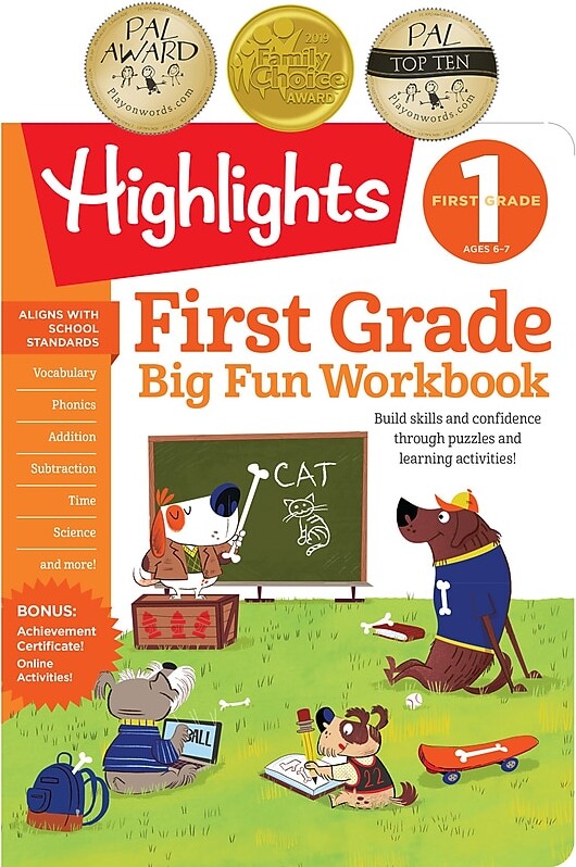 Highlights Big Fun Workbooks, First Grade