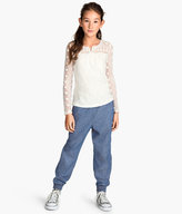 Thumbnail for your product : H&M Chambray Pants - Blue - Kids