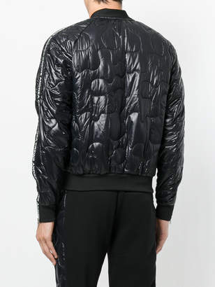 Andrea Crews quilted effect bomber jacket