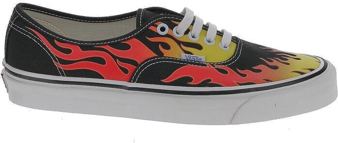 Vans Flame Printed Lace-Up Trainers - ShopStyle Sneakers & Athletic Shoes