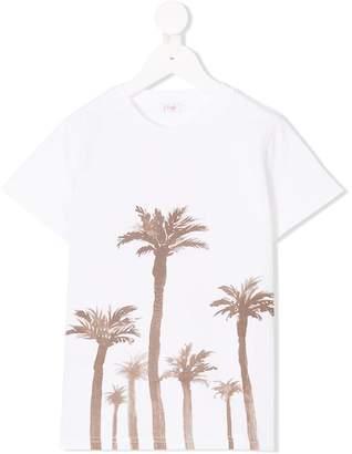 Il Gufo palm tree print T-shirt
