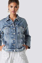 Thumbnail for your product : MANGO Urban Denim Jacket Open Blue