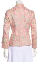 Thumbnail for your product : Akris Punto Long Sleeve Floral Jacquard Blazer