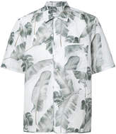 Thumbnail for your product : Oamc feather print shortsleeved shirt