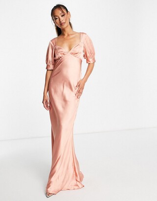 Asymmetrical Dress One Shoulder Dress Shona Joy Mocha Shona Joy