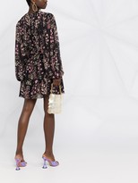 Thumbnail for your product : Giambattista Valli Floral-Print Keyhole-Neck Dress
