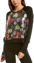 Thumbnail for your product : Terez Winter Floral Sequin Sweatshirt