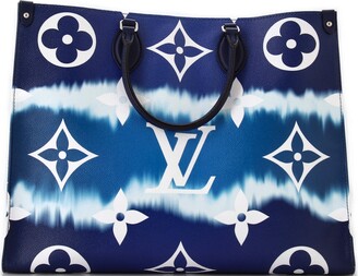 Louis Vuitton Monogram Tapestry Grand Sac - Blue Totes, Bags