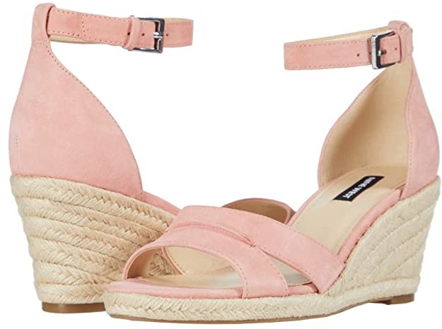 nine west johanna wedge espadrille sandals