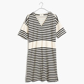 Thumbnail for your product : Madewell V-Neck T-Shirt Dress in Stripeblock