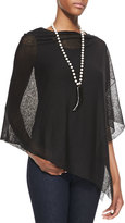 Thumbnail for your product : Eileen Fisher Sheer Lace Poncho, Women's