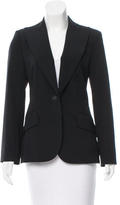 Thumbnail for your product : Christian Dior Wool Peak-Lapel Blazer