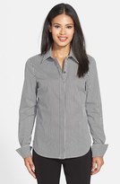 Thumbnail for your product : Pink Tartan Stripe Stretch Cotton Shirt