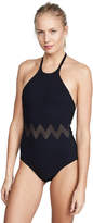 Thumbnail for your product : Karla Colletto Edie High Neck Swimsuit