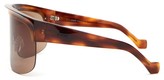 Thumbnail for your product : Loewe Eyewear - Show D-frame Acetate Visor Sunglasses - Tortoiseshell
