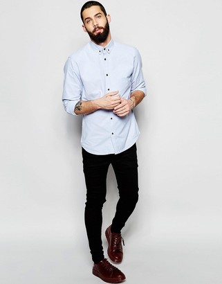 ONLY & SONS Oxford Shirt In Regular Fit