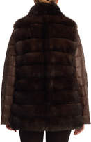 Thumbnail for your product : Christia Sable Fur & Silk Two-Piece Down Jacket
