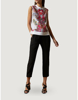 Thumbnail for your product : Ted Baker Tamarie Samba floral-print woven top