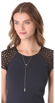 Thumbnail for your product : Jennifer Zeuner Jewelry Rayna Eye Lariat Necklace