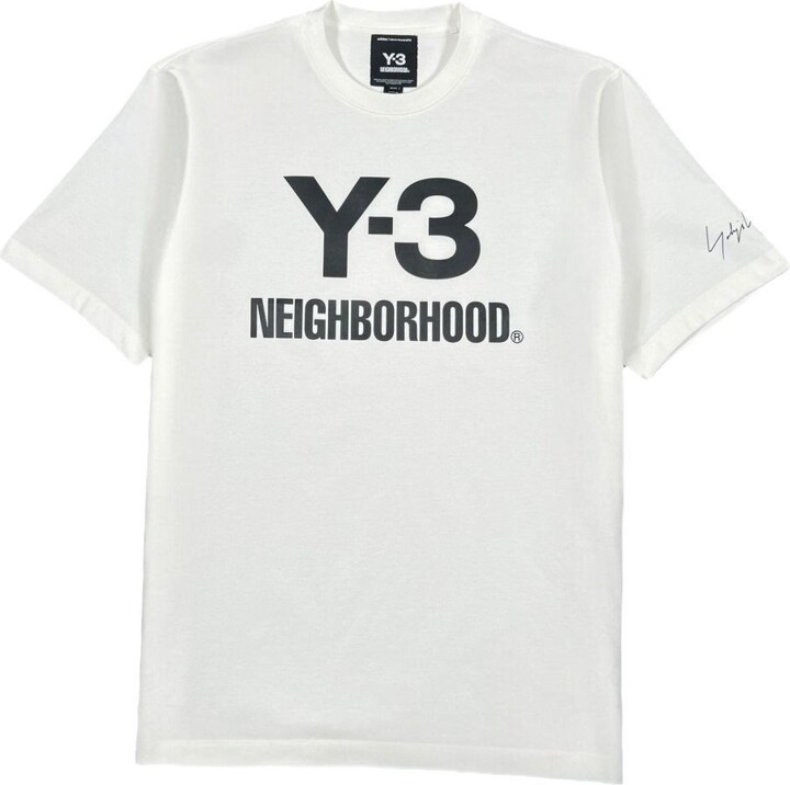 Y-3 X NBHD Logo Cotton T-Shirt