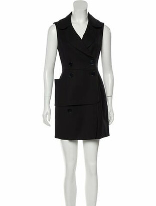Christian Dior Mini Dress Black