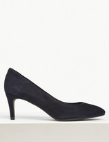 Thumbnail for your product : Marks and Spencer Wide Fit Suede Stiletto Heel Court Shoes