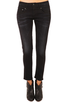 Thumbnail for your product : R 13 Boy Skinny Black Jean