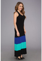 Thumbnail for your product : Calvin Klein T-Back Color Block Maxi Dress