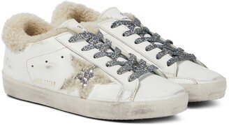 Golden Goose Exclusive to Mytheresa – Superstar shearling-lined sneakers