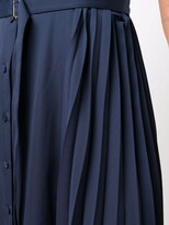 Thumbnail for your product : Theory Short-Sleeve Belted Shirt Dress