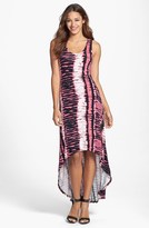 Thumbnail for your product : Nordstrom FELICITY & COCO Tie Dye High/Low Jersey Maxi Dress Exclusive)