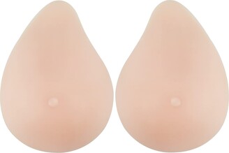 Pair of Silicone Breast Forms Mastectomy Prosthesis Fake Boobs Bra Enhancers