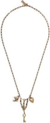 Etro Gold-tone Necklace - one size
