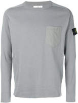 Thumbnail for your product : Stone Island long-sleeve logo sweatshirt