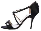 Thumbnail for your product : Alexandra Neel Satin Bow Accented Sandals