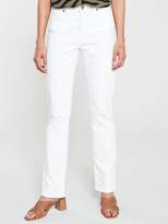 Thumbnail for your product : Wallis Harper Straight Leg Jeans - White