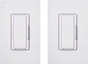 Lutron Maestro White 150 W 3-Way Dimmer Switch 1 pk