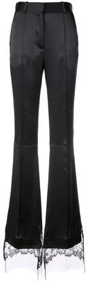Vera Wang flared tailored trousers