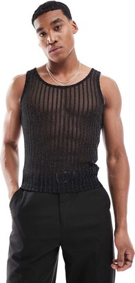 asos glitter top