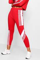 Thumbnail for your product : boohoo Panelled Side Striped Leggings