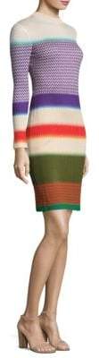 Missoni Silk-Blend Colorblock Dress