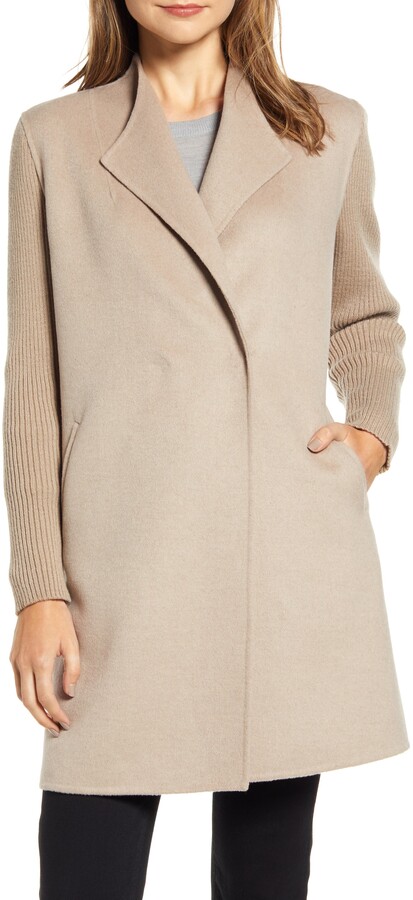 kenneth cole double face coat