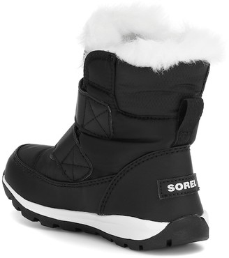 Sorel Kids Whitney shearling-lined boots
