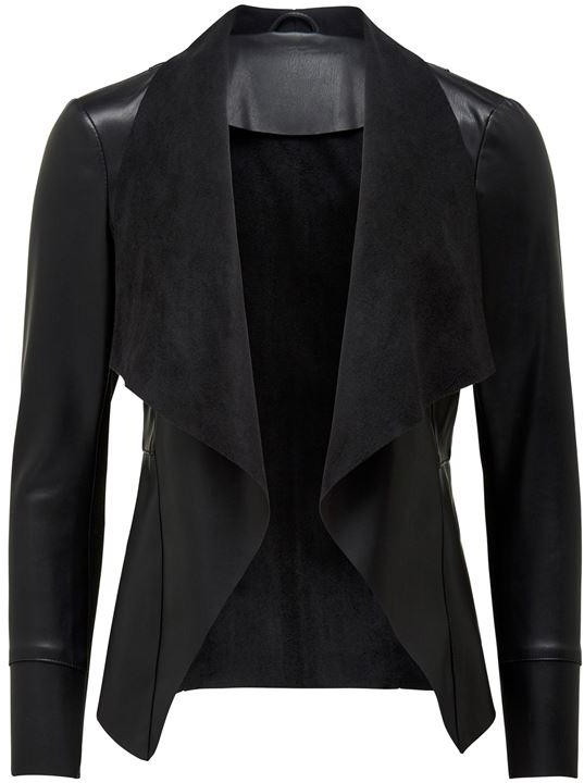 black waterfall jacket womens