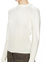 Thumbnail for your product : Pringle Wool 3D Weave Stitch Knit Sweater