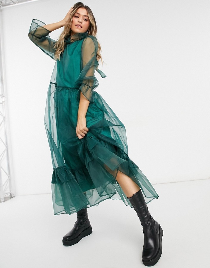 floral floaty maxi dress