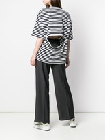 Thumbnail for your product : Junya Watanabe Cut Out Striped Tee