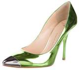 Thumbnail for your product : Giuseppe Zanotti Dirty Patent Leather Pumps