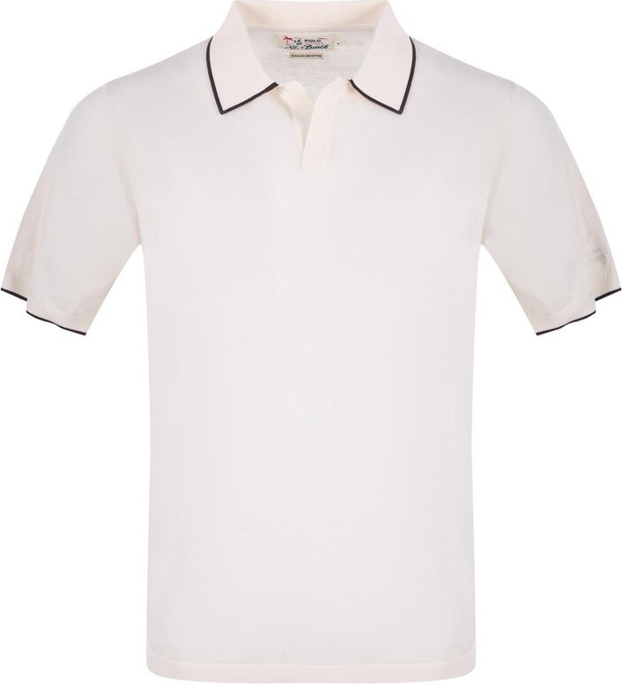 MC2 Saint Barth Contrast-Trim Polo Shirt